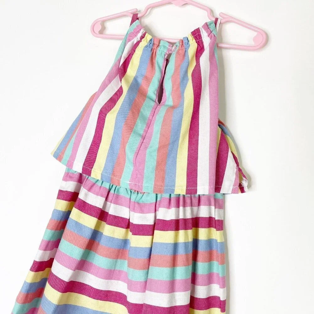 Limited Too Rainbow Sun Dress Girls‎ Size 5
